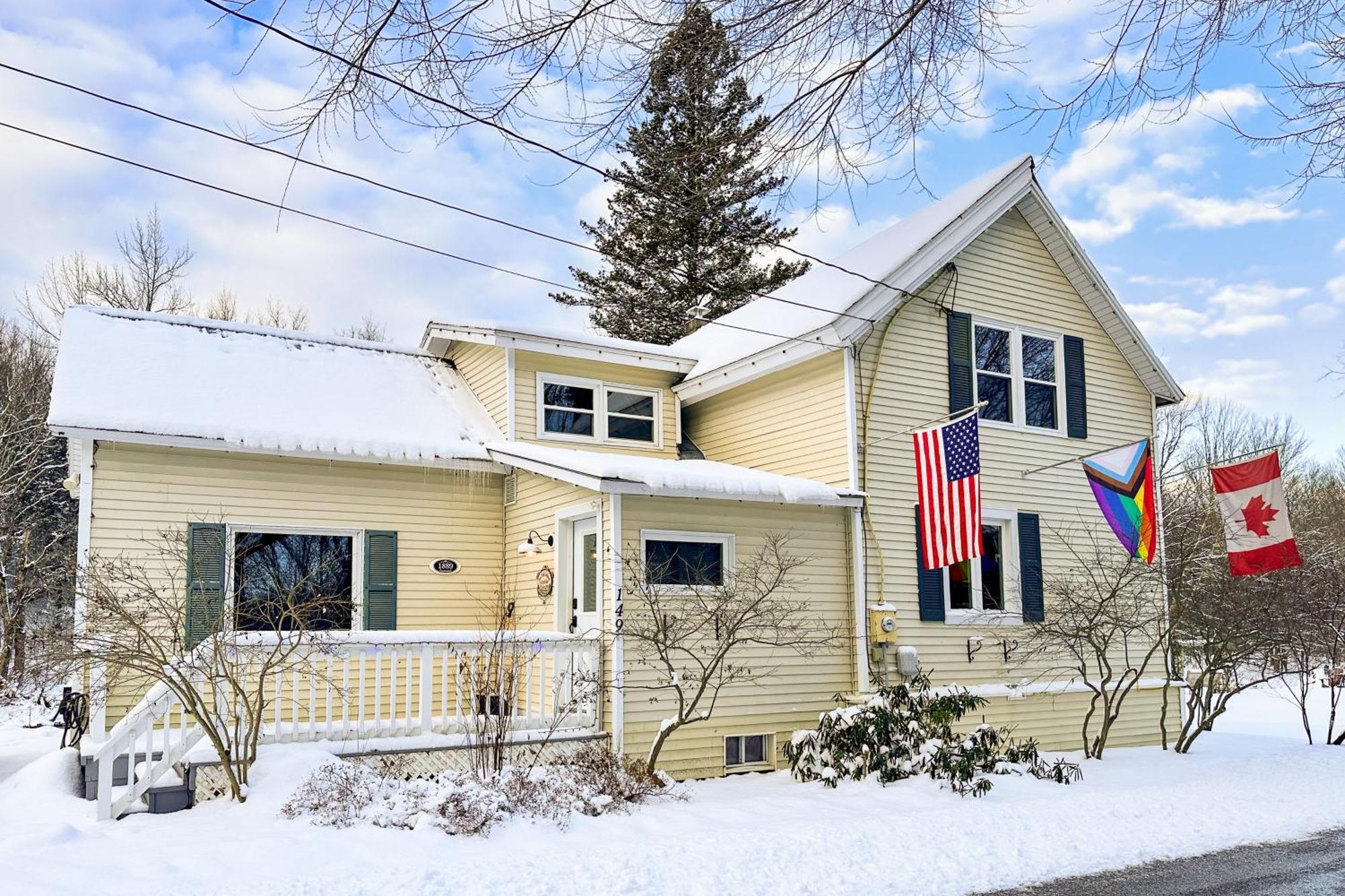 Jay Peak Getaway On Trout River Montgomery Экстерьер фото