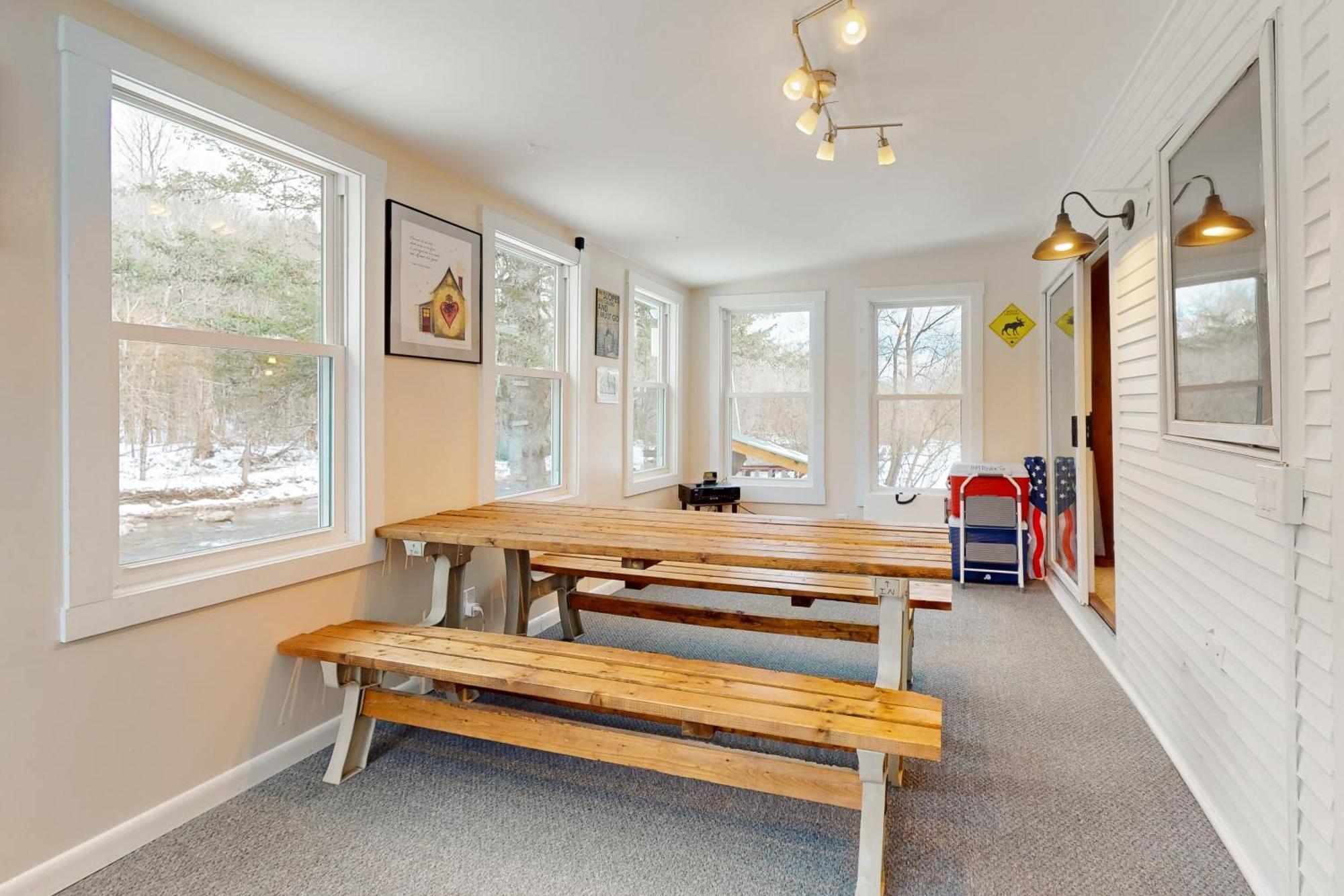 Jay Peak Getaway On Trout River Montgomery Экстерьер фото